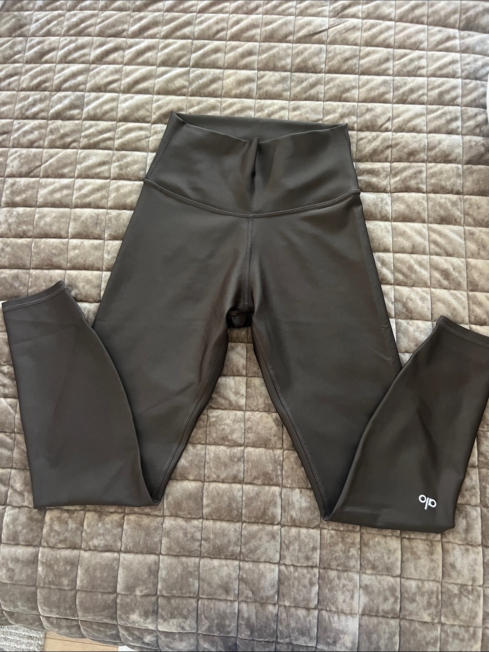 ALO Yoga Brown High-Rise Leggings